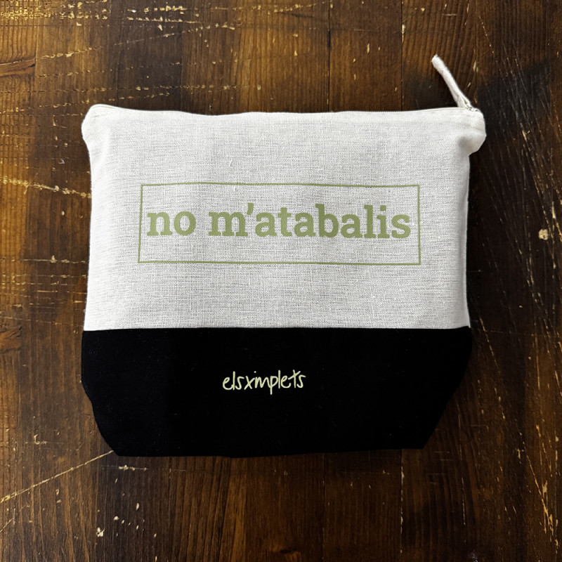 Davantal llarg - no m'atabalis - ElsXimplets