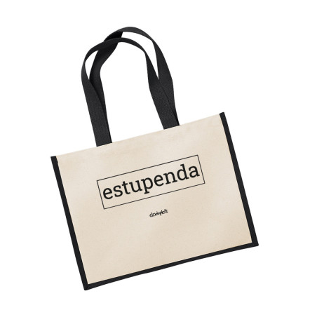 estupenda - Cistell de jute - Els Ximplets