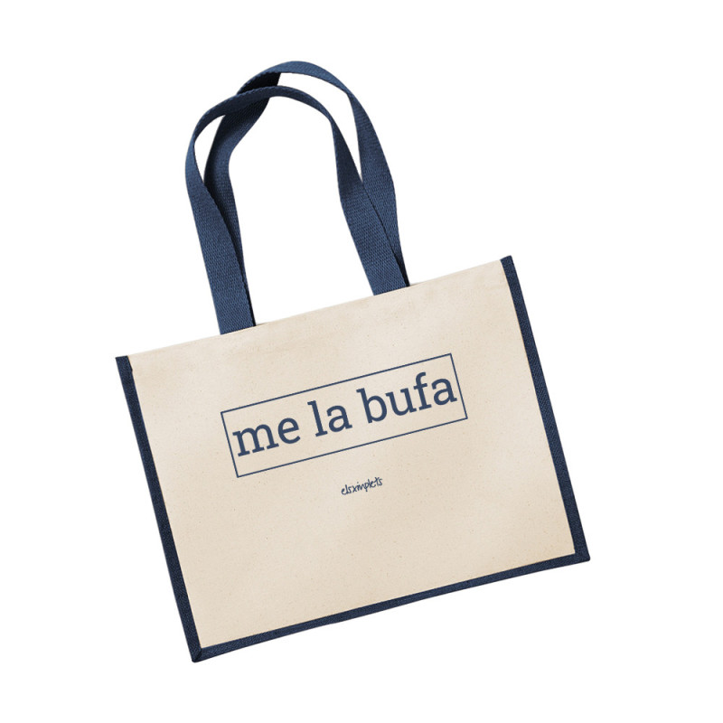 me la bufa - Cistell de jute - Els Ximplets