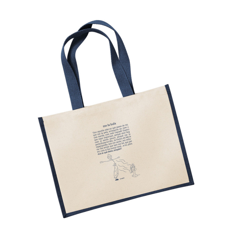 me la bufa - Cistell de jute - Els Ximplets
