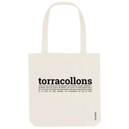 Bossa de nances de cotó reciclat | Torracollons | Els Ximplets