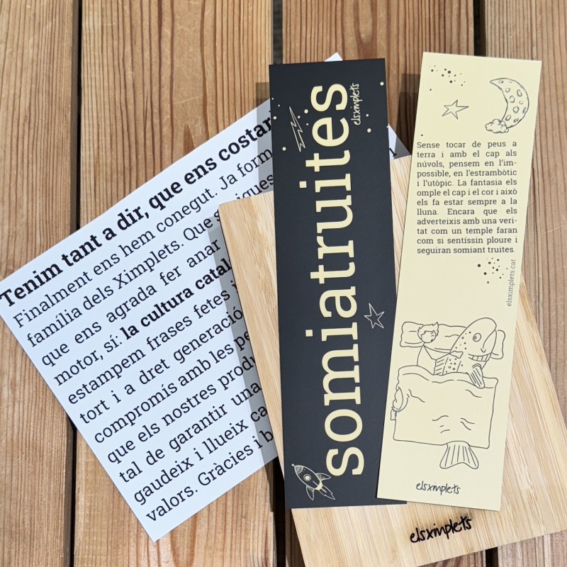 Somiatruites - Punt de llibre | Els Ximplets