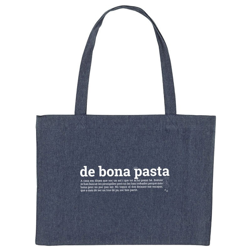 Bossa cistell de cotó reciclat | De bona pasta | Els Ximplets