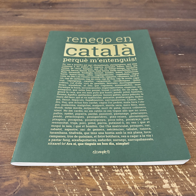 renego en català - Llibreta paper reciclat  | Els Ximplets