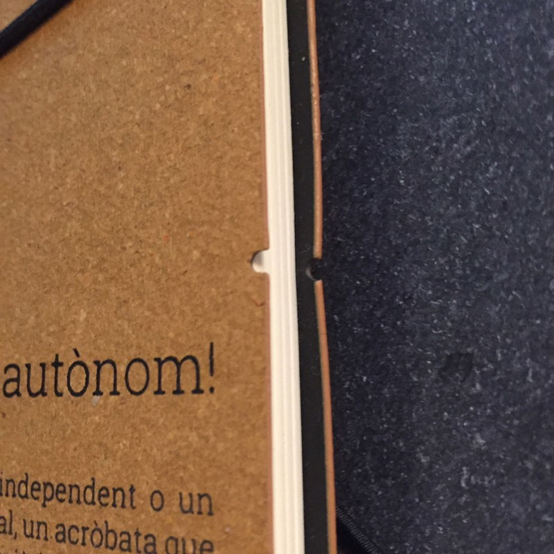 sí. soc autònom! - Llibreta pell reciclada - | Els Ximplets